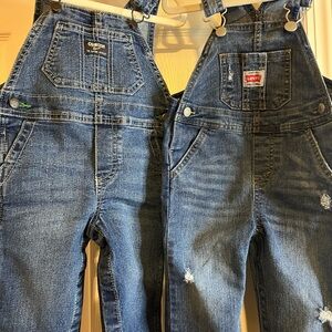 Bundle Toddlers  Levi’s, OshKosh & Cat & Jack Denim Overalls, Jumper and Jeans